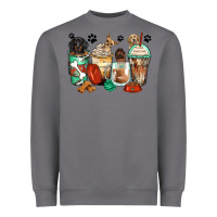 Storm dog coffee cups Heavyweight Sweatshirt - Zillion Design Studio