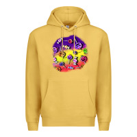 Antique Gold halloween candy  patches Premium Hoodie - BundleAndBundleShop
