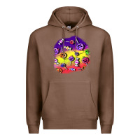 Chestnut halloween candy  patches Premium Hoodie - BundleAndBundleShop