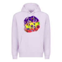 Lilac halloween candy  patches Premium Hoodie - BundleAndBundleShop