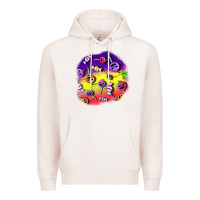 Pale Pink halloween candy  patches Premium Hoodie - BundleAndBundleShop