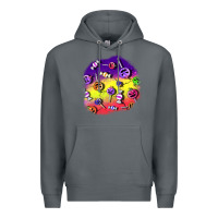 Rock halloween candy  patches Premium Hoodie - BundleAndBundleShop