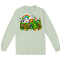 Matcha st patricks nurse Long Sleeve Tee - AdoDesignShop