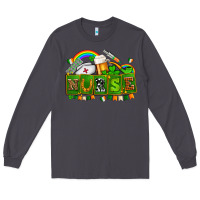 Smoke st patricks nurse Long Sleeve Tee - AdoDesignShop