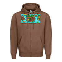 Chestnut western hearts autism cup Zipper Hoodie - Artiststas