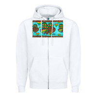 White western hearts autism cup Zipper Hoodie - Artiststas