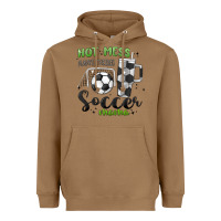 Toasted Coconut hot mess always stressed soccer mama stanley cup Heavyweight Hoodie - MaliasSmallBusiness