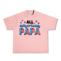 Salmon All American papa Urban Heavy Tee - Neo Western