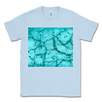 Dusty Blue turquoise glitter Classic Tee - JahusDesignShop