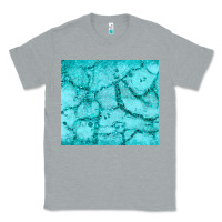 Heather Grey turquoise glitter Classic Tee - JahusDesignShop