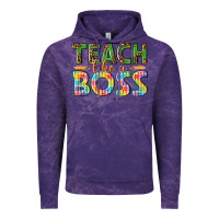 Cloud Purple teach like a boss Vintage Hoodie - texasbilliewilder