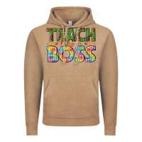 Vintage Coffee teach like a boss Vintage Hoodie - texasbilliewilder