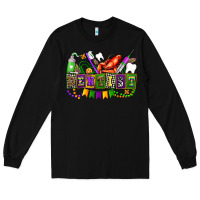 Black mardi gras dentist Long Sleeve Tee - AdoDesignShop