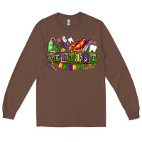 Chestnut mardi gras dentist Long Sleeve Tee - AdoDesignShop