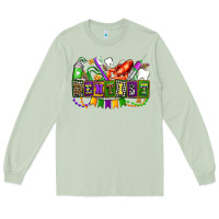 Matcha mardi gras dentist Long Sleeve Tee - AdoDesignShop