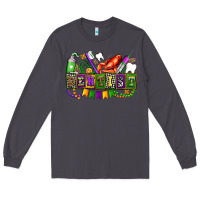 Smoke mardi gras dentist Long Sleeve Tee - AdoDesignShop