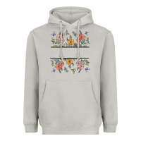 Moon Dust wildflower your text here Heavyweight Hoodie - MaliasSmallBusiness