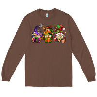 Chestnut hallothanksmas gnome Long Sleeve Tee - AdoDesignShop
