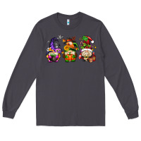 Smoke hallothanksmas gnome Long Sleeve Tee - AdoDesignShop