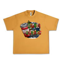 Peanut Butter coffe Urban Heavy Tee - CowhideDigitalArt