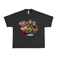 Pigment Black coffe Urban Heavy Tee - CowhideDigitalArt
