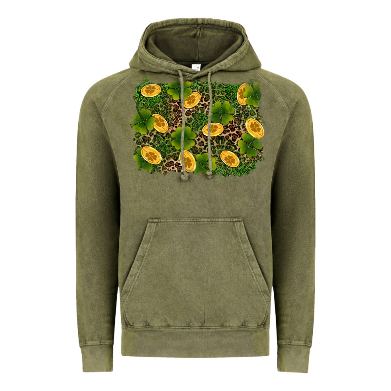 St Patricks Day Background Vintage Hoodie by RanaPortraitStore | Teevron
