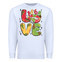 White love juneteenth lips Premium Sweatshirt - MaliasSmallBusiness