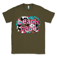 Army Green beach babe Classic Tee - AdoDesignShop