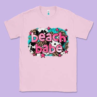 Beach Babe Classic Tee Designed By Adodesignshop