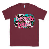 Burgundy beach babe Classic Tee - AdoDesignShop
