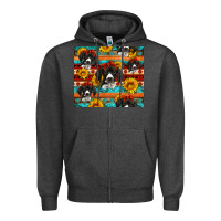Charcoal Heather western german shorthaired pointer Zipper Hoodie - Artiststas