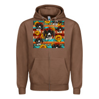 Chestnut western german shorthaired pointer Zipper Hoodie - Artiststas