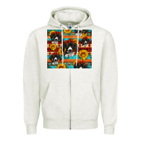 Oatmeal Heather western german shorthaired pointer Zipper Hoodie - Artiststas