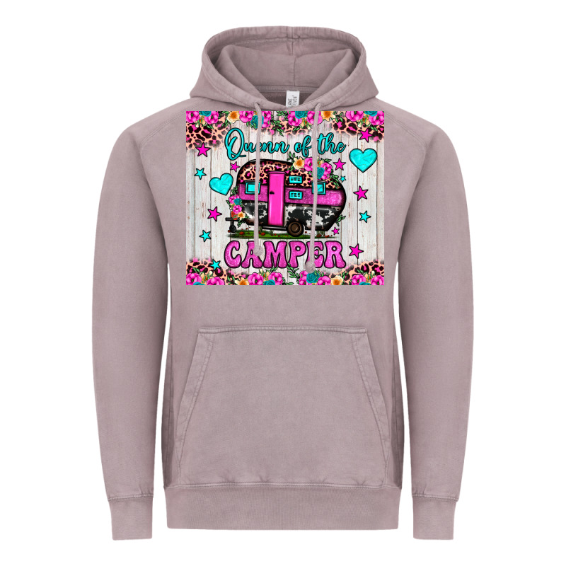 Queen Of The Camper Vintage Hoodie by JahusDesignShop | Teevron