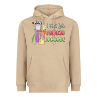 Mushroom i feel like garbage raccoon Heavyweight Hoodie - MaliasSmallBusiness