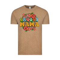 Vintage Coffee groovy mama Vintage Tee - Zillion Design Studio