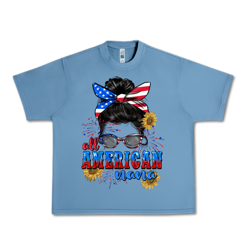 All American Nana 4th Of July Urban Heavy Tee by CowGirlArtShop | Teevron