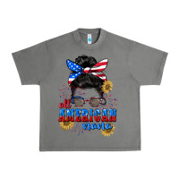 Tornado All American Nana 4th of July Urban Heavy Tee - CowGirlArtShop