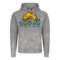 Cloud Rock jesus it s not religion it s a relationship Vintage Hoodie - Zillion Design Studio
