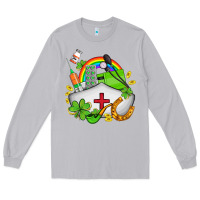 Moon Dust nurse  st patricks Long Sleeve Tee - AdoDesignShop