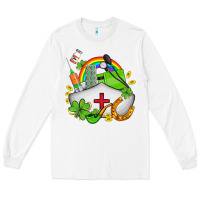 White nurse  st patricks Long Sleeve Tee - AdoDesignShop