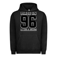 Pigment Black Made In 96 24 Years Of Awesome Urban Hoodie - Bettercallsaul