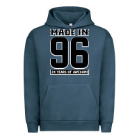 Pigment Midnight Navy Made In 96 24 Years Of Awesome Urban Hoodie - Bettercallsaul