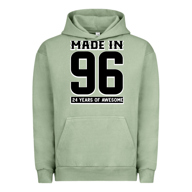 Made In 96 24 Years Of Awesome Urban Hoodie by Bettercallsaul | Teevron