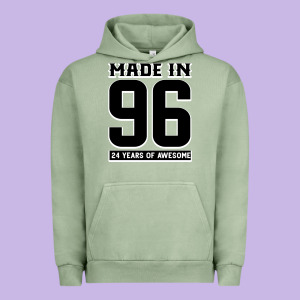 Made In 96 24 Years Of Awesome Urban Hoodie Designed By Bettercallsaul