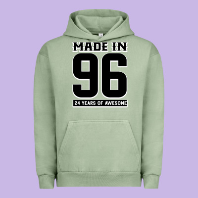 Made In 96 24 Years Of Awesome Urban Hoodie Designed By Bettercallsaul