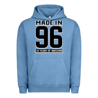 Pigment Pebble Blue Made In 96 24 Years Of Awesome Urban Hoodie - Bettercallsaul