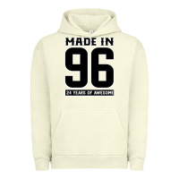 Pigment Pistachio Made In 96 24 Years Of Awesome Urban Hoodie - Bettercallsaul