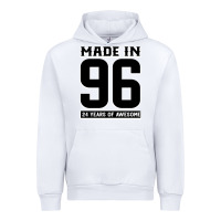 White Made In 96 24 Years Of Awesome Urban Hoodie - Bettercallsaul