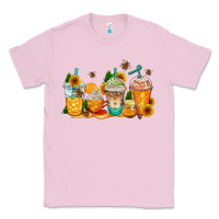 Bubblegum Pink bumble bee coffee cups Classic Tee - AdoDesignShop
